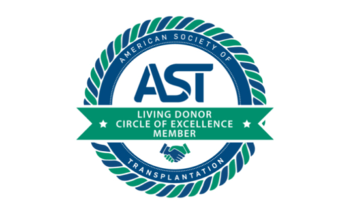 LCO joins AST’s Living Donor Circle of Excellence program